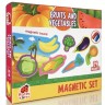 Игра настольная магнитная "Vegetables and fruits" рус
