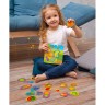 Игра настольная магнитная "Vegetables and fruits" рус
