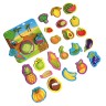 Игра настольная магнитная "Vegetables and fruits" рус