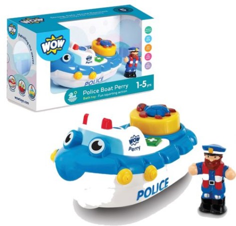 Іграшка для ванної "Wow Toys: Поліцейський човен"