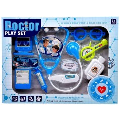 Набор врача в коробке (ГОЛУБОЙ)