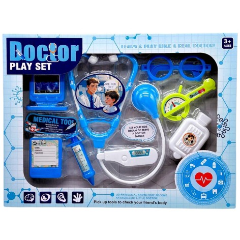 Набор врача в коробке (ГОЛУБОЙ)