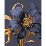 Картина за номерами з фарбами металік "Таємнича лілія" 40x50 см
