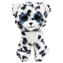 Мягкая игрушка "Леопард глазастик", черно-белый