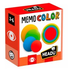 Развивающая игра "Мемо цвета"