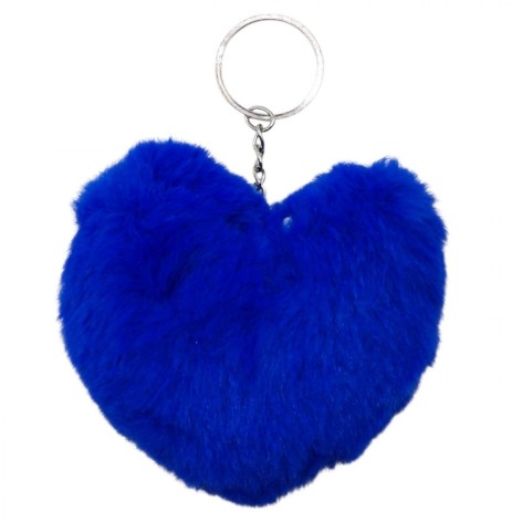 МЯГКИЙ БРЕЛОК "СЕРДЦЕ" (СИНИЙ)