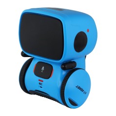 Интерактивный робот с голосовым управлением - AT-ROBOT (синий) укр