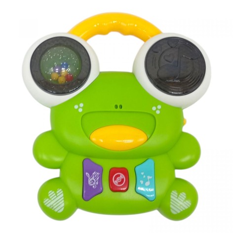 Музыкальный лягушонок (ЗЕЛЕНЫЙ)