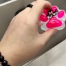 Таба сквіш "Лапка" антистрес з LED світінням (7 см), мікс видів