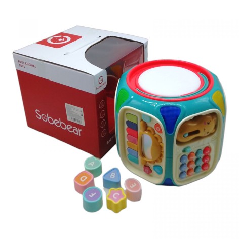 Логіка куб YL505-1 багатофункц.батар.муз.світ.кор.23,3*20,6*22,2