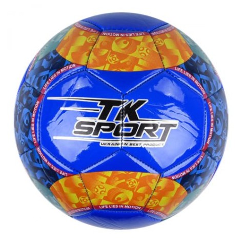 М'яч футбольний "TK Sport", синій