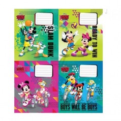 Набор тетрадей в косую линию "Mickey Mouse" 25 шт, 12 листов