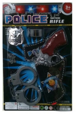 Набір ігровий "Поліцейський патруль" 6 деталей