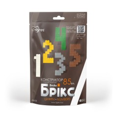 Конструктор "Брикс" цифры 85 эл.