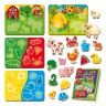 Гра розвиваюча Vladi Toys з липучками. Де чиє дитинча? Вивчаємо кольори. VT1310-05 (укр)