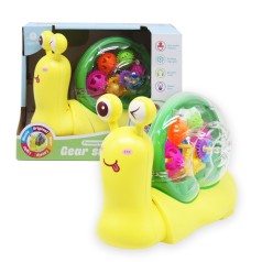 Музыкальная игрушка "Улитка", желтый