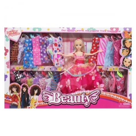 Лялька з гардеробом "Beauty"
