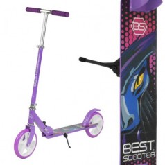 Самокат двухколесный "Best Scooter" (фиолетовый)