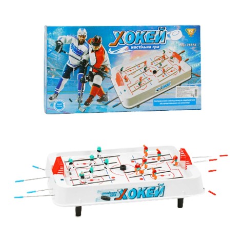 Хоккей 75773 (16) "TK Group", 12 фигурок игроков, наклейки, в коробке
