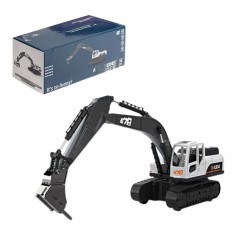 Экскаватор металлический, инерционный в коробке р.30x10,3x13,3 см