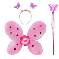 Набір для свят Крила метелика рожевий