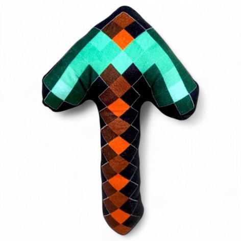М'яка іграшка "Майнкрафт (Minecraft) Кирка мала", 27 см