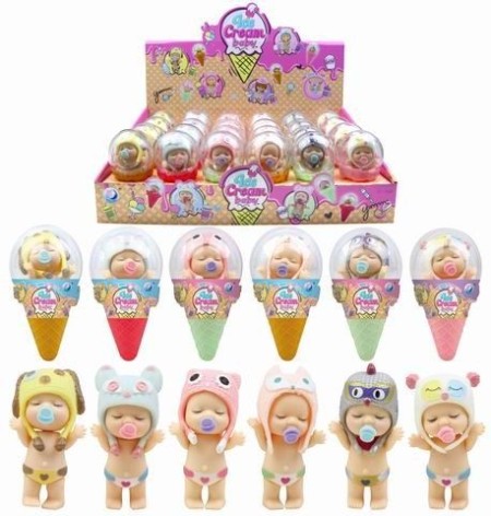 Пупс у шапочці "Ice cream"