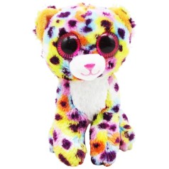 Мягкая игрушка "Леопард глазастик", разноцветный