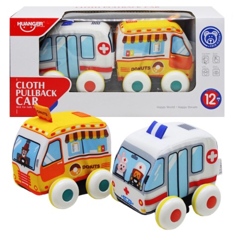 Машинки інерційні в м’якому корпусі