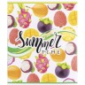 Тетрадь 12 листков линия "Summer time"