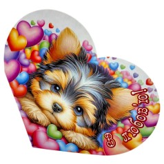 Открытка поздравительная "Валентинка" 17,3х9.4 см