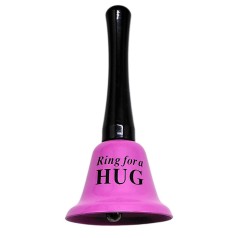 Колокольчик длинный "HUG" 12,5 см (Розовый)