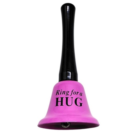 Колокольчик длинный "HUG" 12,5 см (Розовый)