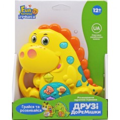 Развивающая музыкальная игрушка "Друзья Доремишки Дракон" (желтый)