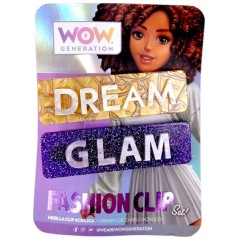 Изысканная заколка для волос, 2 штуки в наборе DREAM GLAM фиолетовый