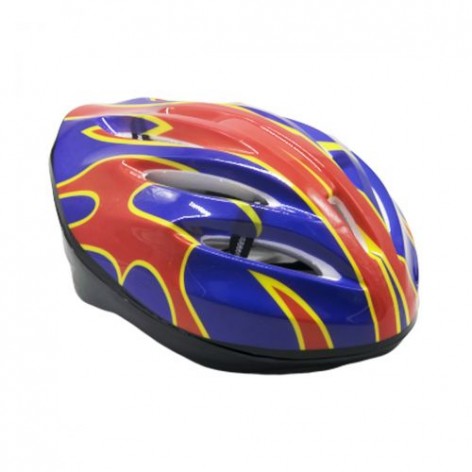 Шлем защитный (красно-синий)