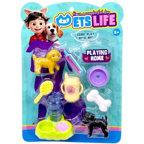 Набор для игры "Зоомагазин" ЗЕЛЕНАЯ ТАРЕЛКА