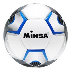 М'яч футбольний "MINSA", розмір 5 (синій)