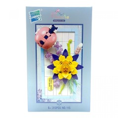 Конструктор "Картина с цветочками", 313 деталей, в коробке