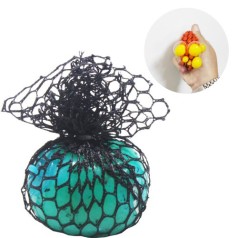 Игрушка-антистресс "MESH SQUISH BALL", изумрудный