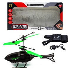 Вертолет на радиоуправлении "Dynamic Helicopter" (зеленый)