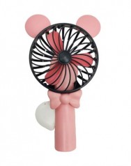 Ручний вентилятор "Mickey Mouse" (розовый)