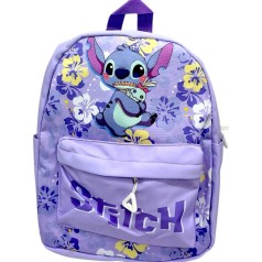 Рюкзак детский "Stitch/Стич" 34х12х26 см (СИРЕНЕВЫЙ)