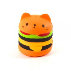 Игрушка-антистресс с ароматом "Squishy Котобургер"