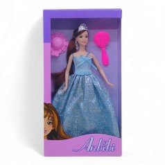 Кукла Anbibi голубая