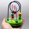 Пальчиковый лабиринт WToys, деревянный, в коробке (ЗЕЛЕНЫЙ)
