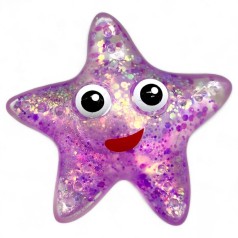 Антистрес жуйка-тягучка "Зірка" (фіолетовий)