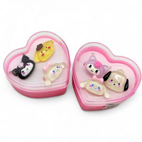 Набір дитячих кілець аніме "My melody", мікс видів