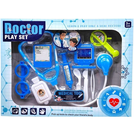 Набор врача в коробке (ГОЛУБОЙ)