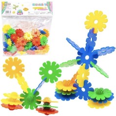 Конструктор Puzzle blocks «Ромашки с шариком» 3+